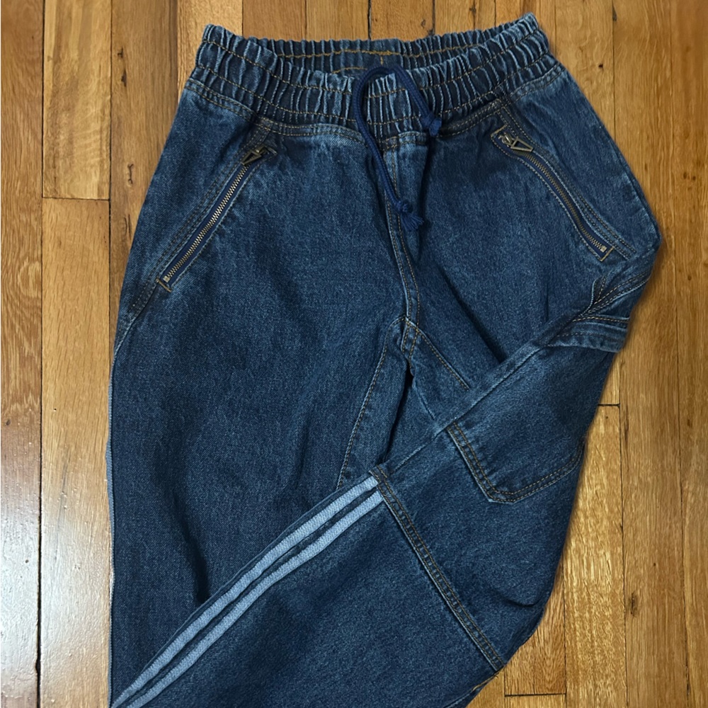 IVY PARK DENIM JOGGERS WORN ONCE